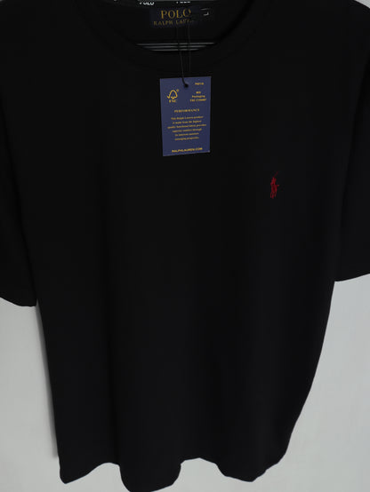 CTS3- PRLN RELAX FIT PREMIUM COTTON T SHIRT "BLACK"