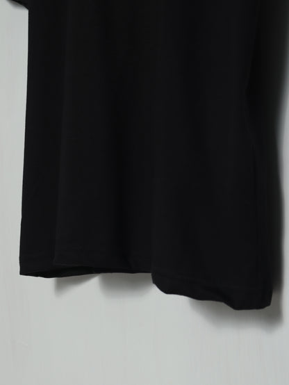 CTS3- PRLN RELAX FIT PREMIUM COTTON T SHIRT "BLACK"