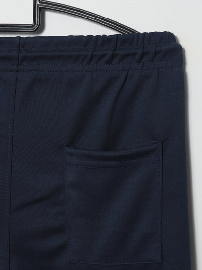 TR329.3- PRLN STRIPE INTERLOCK PREMIUM TROUSER "NAVY