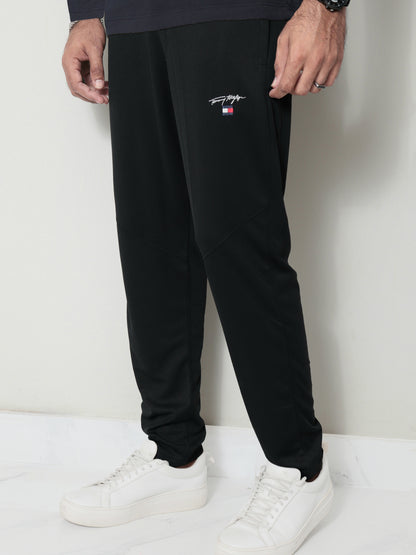 TR325- TH FLAG MICROFIBER PREMIUM TROUSER "BLACK"