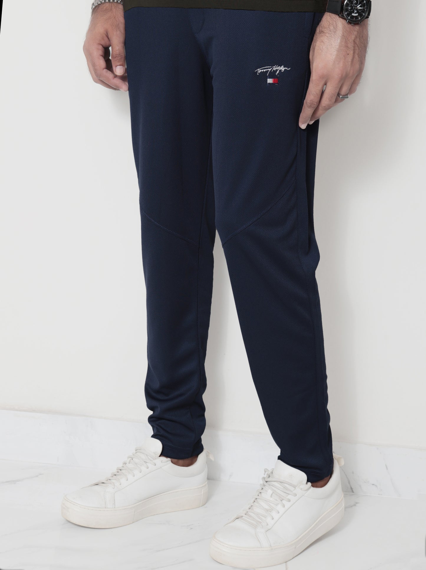 TR325- TH FLAG MICROFIBER PREMIUM TROUSER "NAVY"