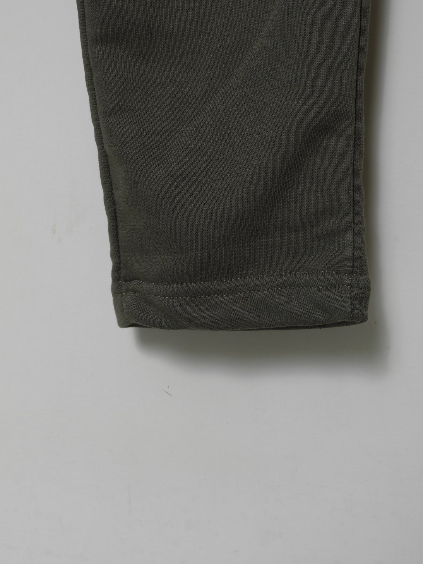 TR337-TMY PURE COTTON TERRY BACK POCKET TROUSER  "OLIVE"