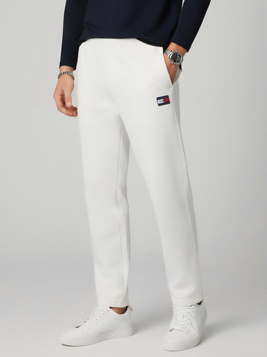 TR337-TMY PURE COTTON TERRY BACK POCKET TROUSER  "WHITE"