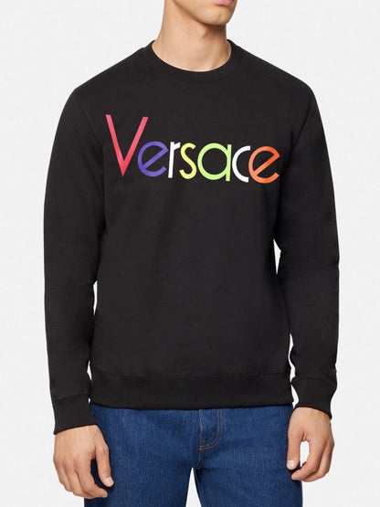 SS401-VRSC HD PRINTED TERRY SWEATSHIRT "BLACK"