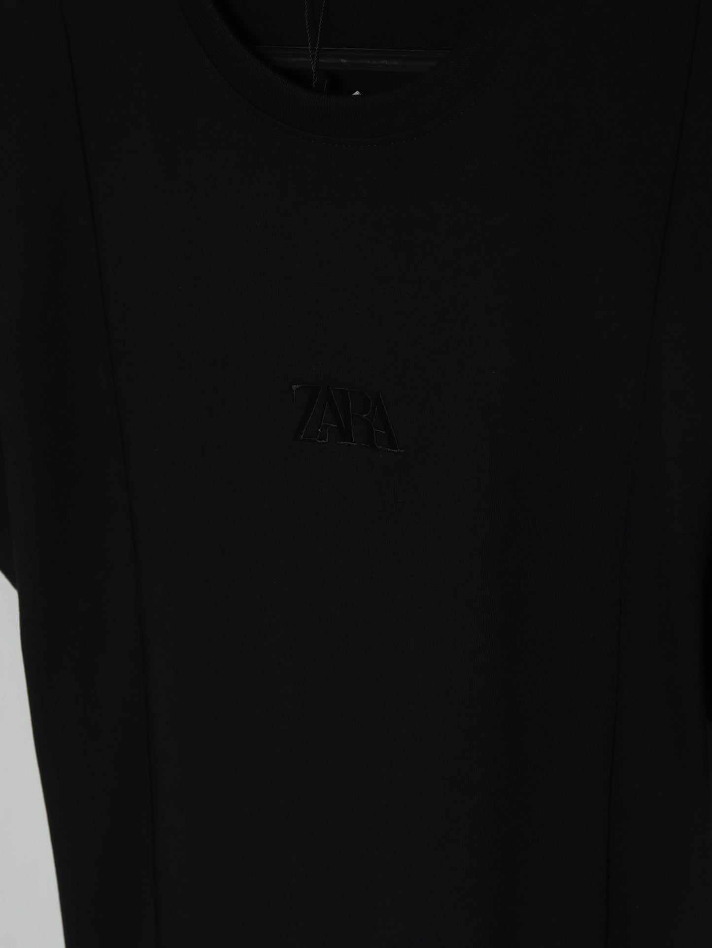 CTS4- ZRA RELAX FIT PREMIUM COTTON T SHIRT "BLACK"
