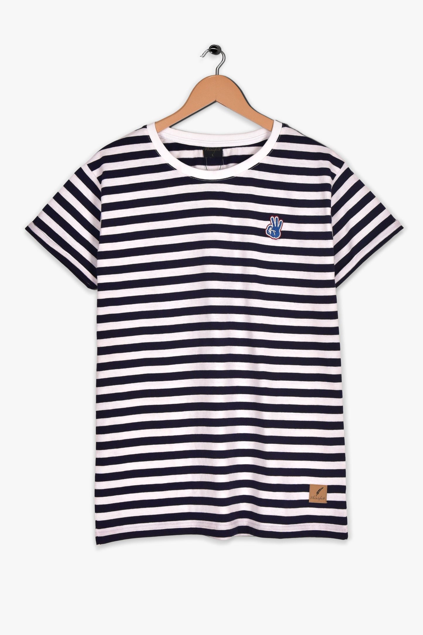 TS105-KLENGKET STRIPED T SHIRT "NAVY/WHITE"