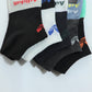 SKS056-ADS PREMIUM PANEL PACK OF 5 ANKLE SOCKS