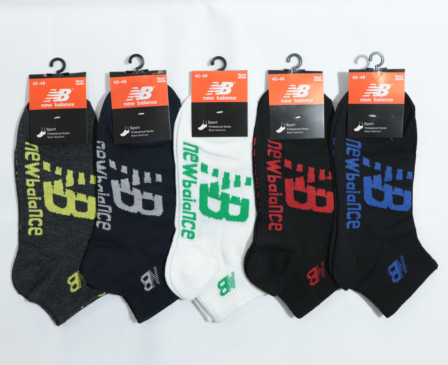 SKS058-NB PACK OF 5 PREMIUM ANKLE SOCKS