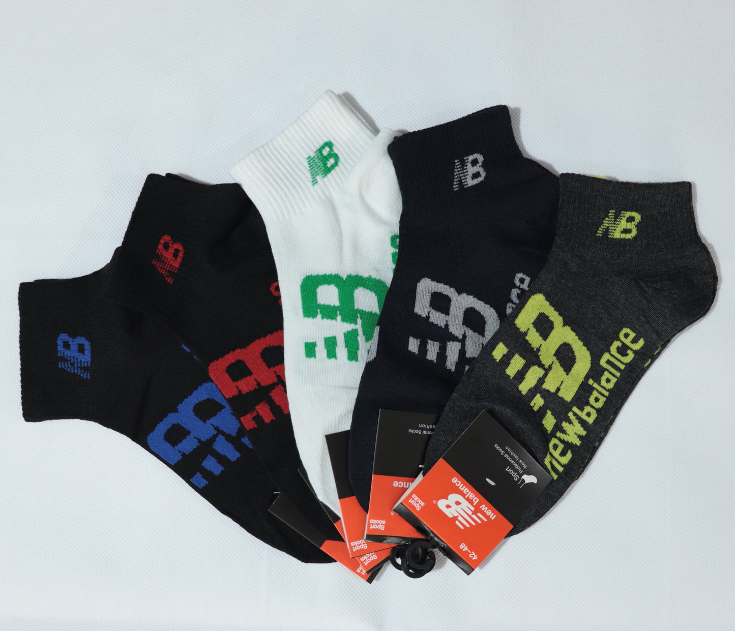 SKS058-NB PACK OF 5 PREMIUM ANKLE SOCKS