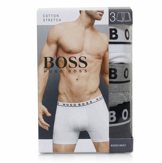 BB003-HGOBSS PACK OF 3 PREMIUM BOXER BRIEFS