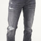 DCP501-APSTL SLIM FIT DESTROYED DENIM "GREY"