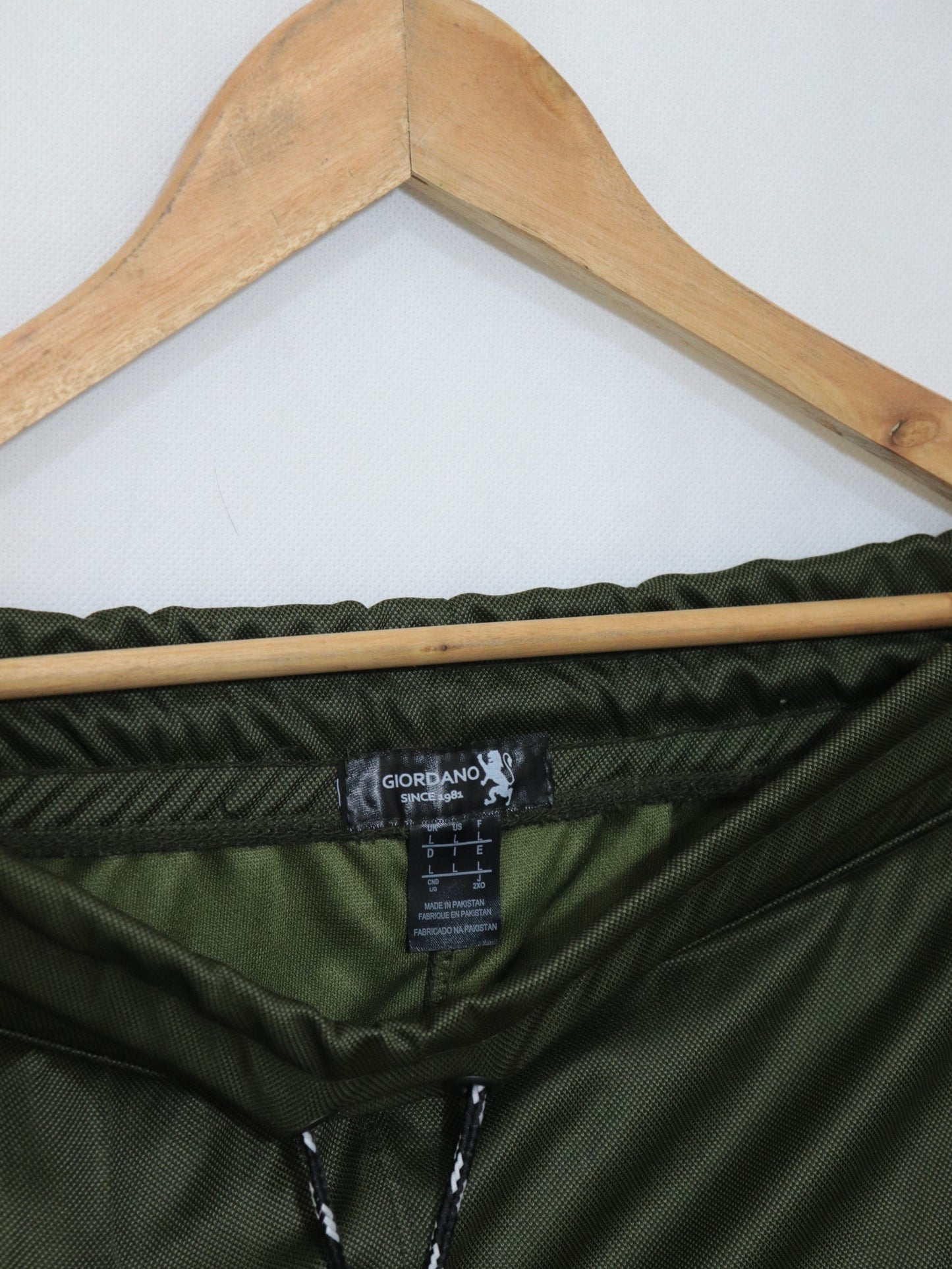 TR314- GDNO ZIP POCKET TROUSER "OLIVE"