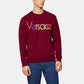 SS401-VRSC  HD PRINTED TERRY SWEATSHIRT "MAROON"