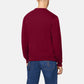 SS401-VRSC  HD PRINTED TERRY SWEATSHIRT "MAROON"