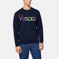 SS401-VRSC HD PRINTED TERRY SWEATSHIRT "NAVY"